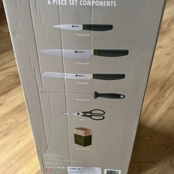 zwiing 6 piece set components orange color NWT! - Picture 2 of 6